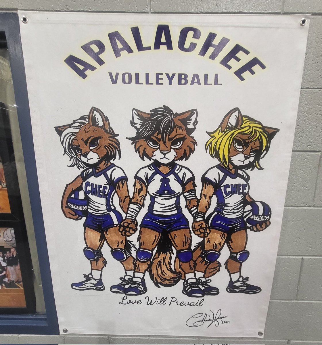 2-0 Let's GO Apalachee Wildcats! #girlsvolleyball #sosospikes #ghsa