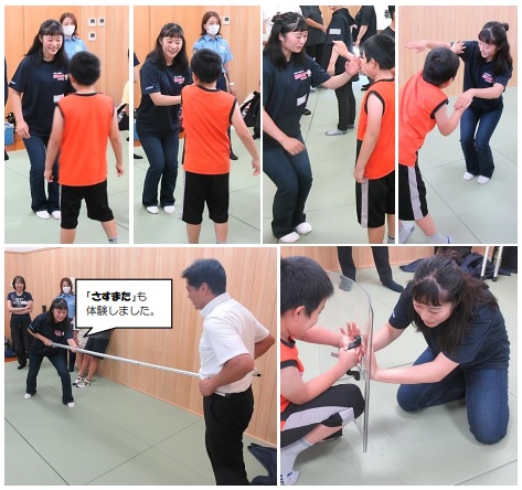 尾鷲警察署で、「少年の居場所づくり活動（護身術体験）」を行いました。参加した若樫サポーターは、「子ども達と一緒に様々な護身術を体験し、とても良い経験になった。大人が考えつかないような柔軟なアイデアを出すなど、子どもから学ぶこともたくさんあることに気づいた。」と話していました。