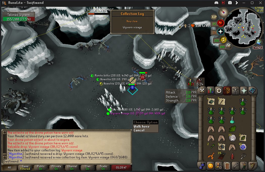 SwiftmendRS's tweet image. What a clog pull : )