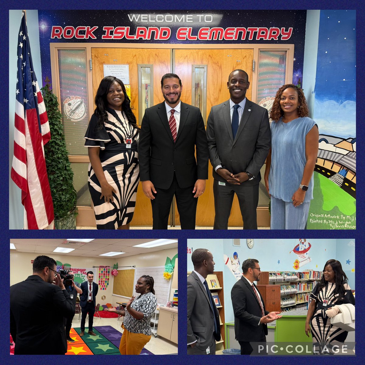 The Commissioner of Education for the State of Florida and our Remarkable Superintendent honored The Rock with a visit today. What a distinguished honor! As 2025-2026 unfolds, we are filled with hope and ready for this school year.