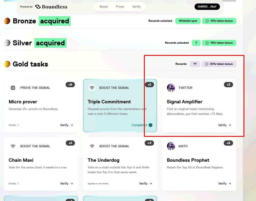 thupuca's tweet image. Let's complete the mission together to increase the rewards from the project.
@boundless_xyz