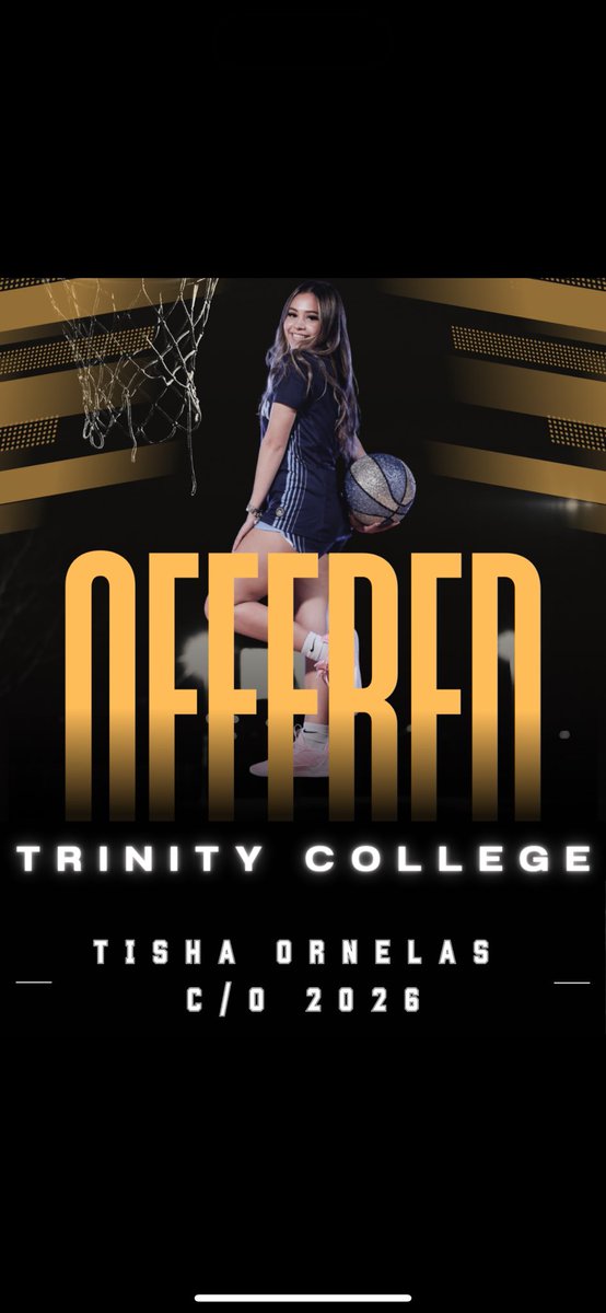 #AGTG after an amazing conversation with <a href="/coachajbray/">Coach Bray</a> i’m excited to say that i’ve received an offer from Trinity College of Florida, thank you so much for believing in me and giving me this amazing opportunity. So blessed! <a href="/realcoachc4/">Coach C</a> @PMPGREY <a href="/jjgirlshoops/">San Antonio Johnson Jaguars Girls Basketball</a>