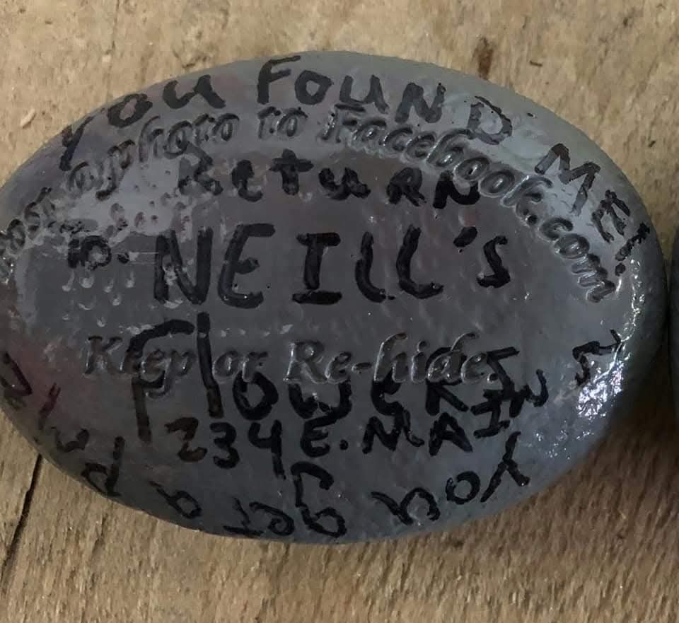 Find our WSU rock and win a $25 Gift Certificate to Neill's Flowers and Gifts. Watch our Facebook posts for clues given daily to where the Rock is hidden.  #GoCougs #ExplorePullman #ShopPullman 

Clue:
1. On the Main Drag.

Happy Rock Hunting.