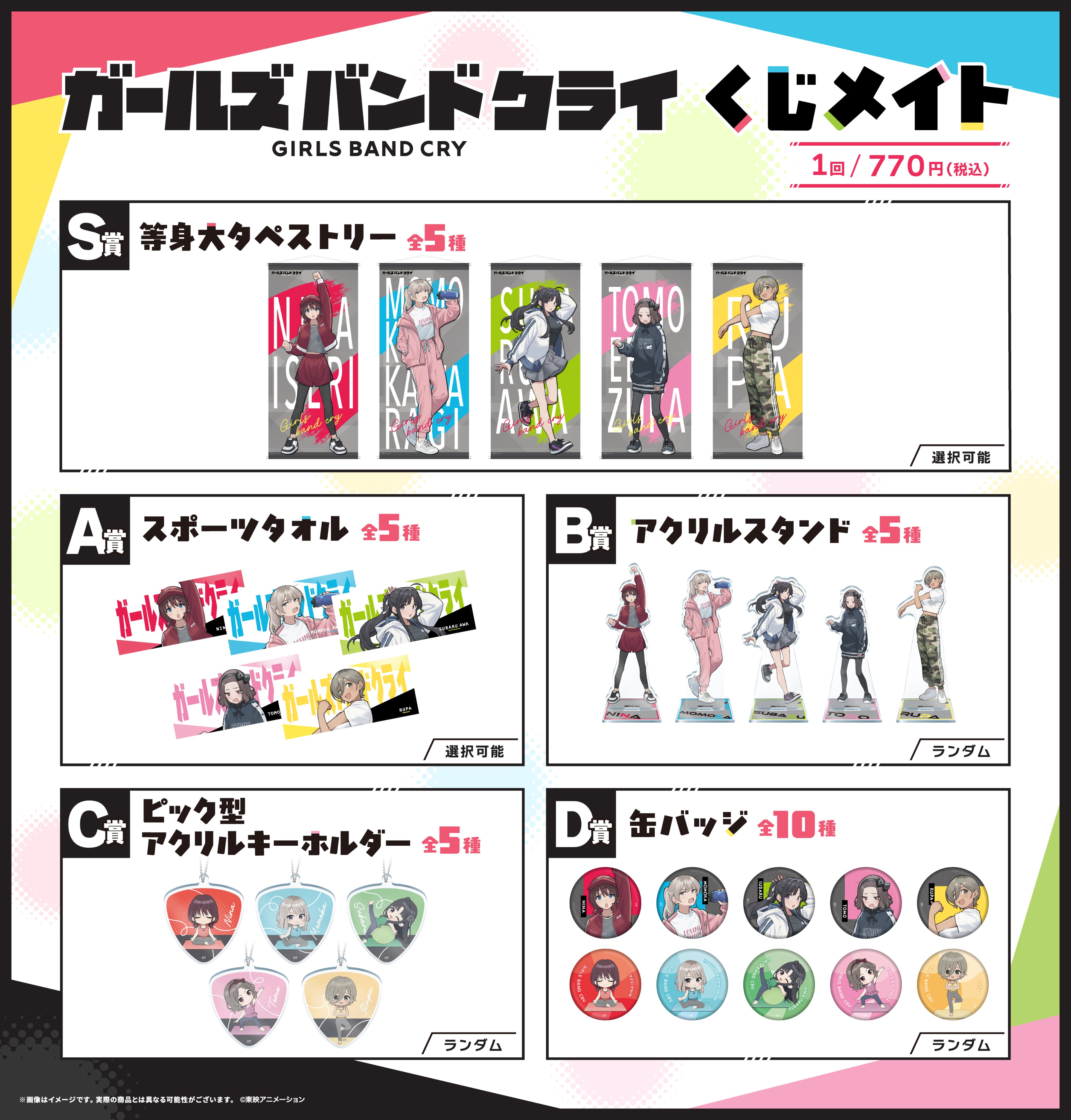 ガルクラ ガールズバンドクライ コトブキヤくじ b賞 アクリルチャーム トゲトゲ コトブキヤくじ ガールズバンドクライ | コトブキヤくじ