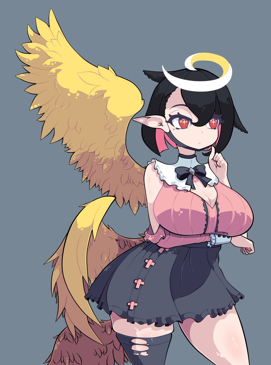 TheFlauntingFox's tweet photo. At last we have Serah, my angel character!  Look at those lovely ears #gamedev https://t.co/EIgiFs0oSP