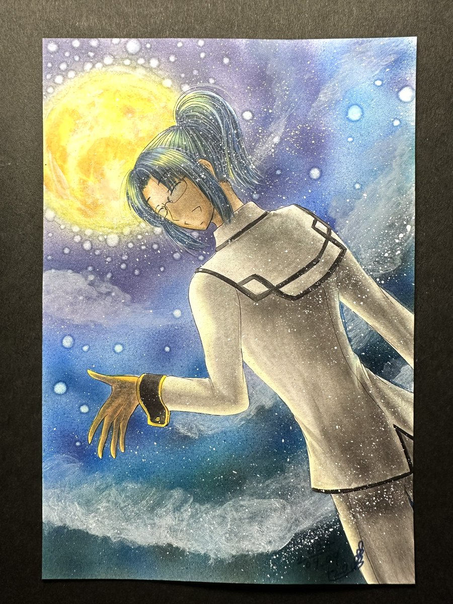 pen_nzn's tweet photo. カイル君誕生日おめでとう！

いつも人のために描いてるから
再録でも載せれるのない！！とおもったら

「TLに流す為のカイル」がありました。 https://t.co/FQMZIHTs70