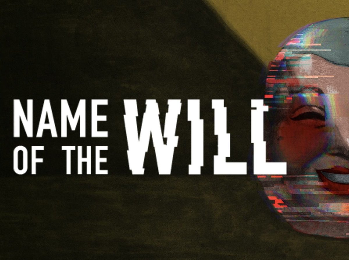 Working on a new logo for the game! 
Does it feel unsettling enough? 

New demo coming on 🎃! 
WISHLIST：store.steampowered.com/app/2079920/Na…

#indiegame #gamedev #indiedev #horror