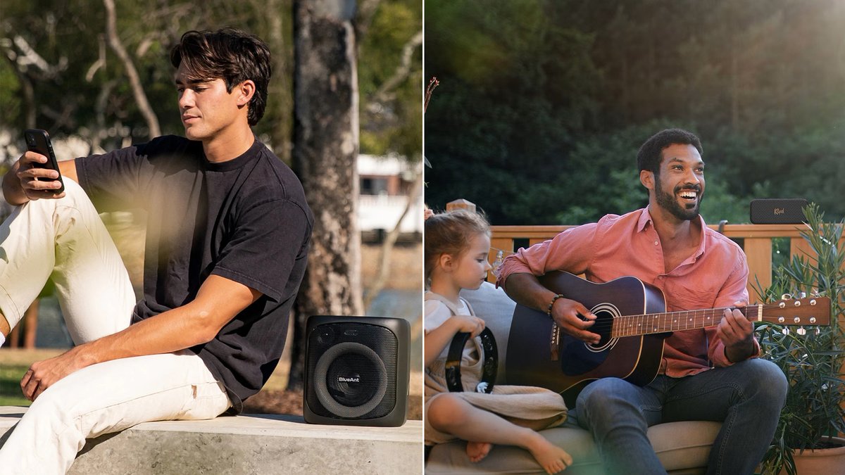 Take your music anywhere, effortlessly. Find the perfect wireless speaker for your lifestyle from trusted audio brands you know and love.

Shop: bit.ly/3ImURx7
Stores: bit.ly/3XUyLb2

#wirelessspeakers #homeaudio #portablespeakers