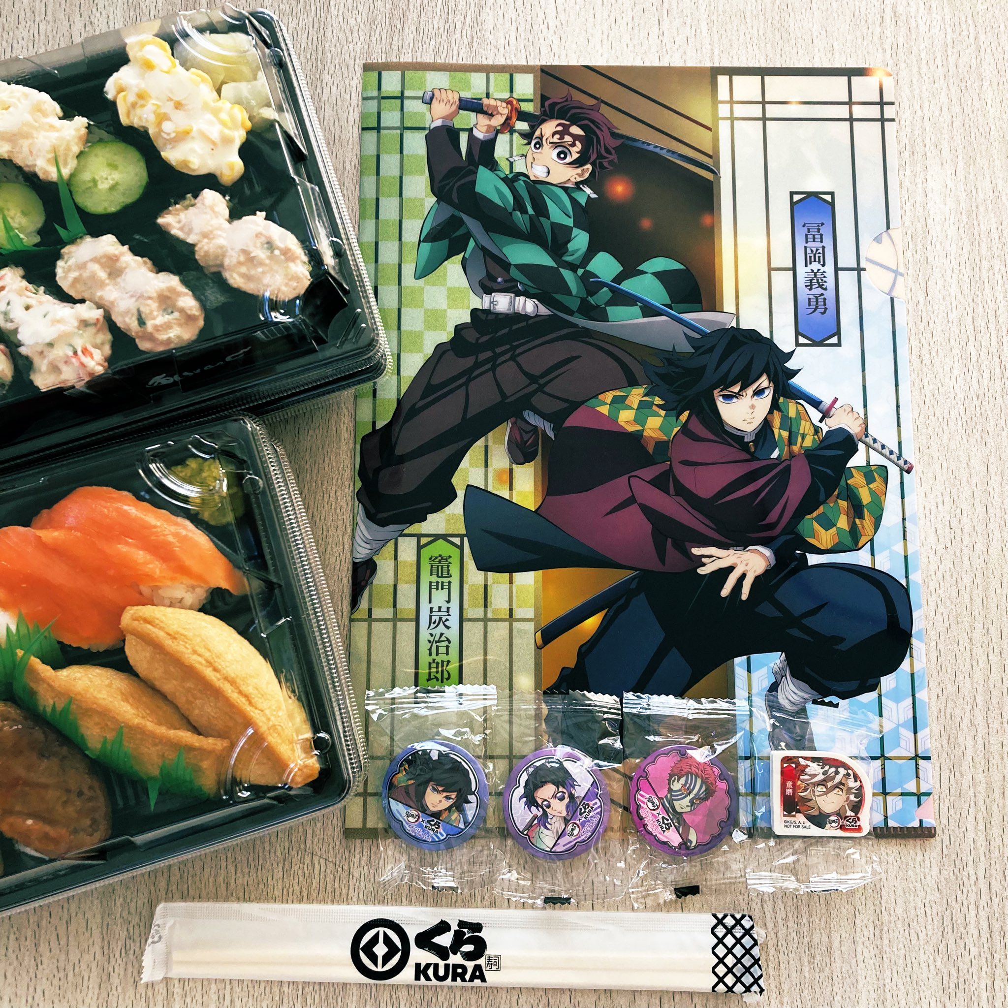 鬼滅の刃 クリアファイル 食事 なっちゅ888☆ on X: 