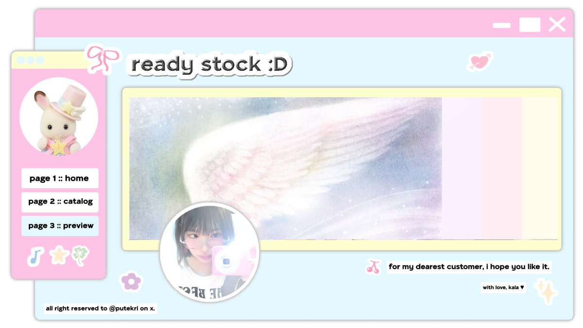 kala (@tykpe) on Twitter photo help repost? thankiu >____< #zonauang
haiinggg special 8.8 aku bawa layout rs siap pakai wonyoung karina rei jiwoo yang bisa dibawa pulang dengan ( 6.OOO /each ) sila dm <a href="/putekri/">kala slr c:</a> untuk jemput :D help repost? thankiu >____< #zonauang
haiinggg special 8.8 aku bawa layout rs siap pakai wonyoung karina rei jiwoo yang bisa dibawa pulang dengan ( 6.OOO /each ) sila dm <a href="/putekri/">kala slr c:</a> untuk jemput :D