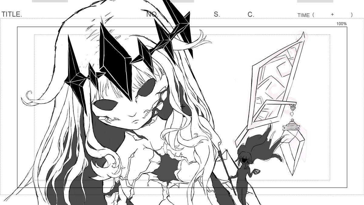 Paintress Biboo Sketch, might finish this and animate it if my schedule is free from other biz. 

#bijouwled #Expedition33  #rkgk