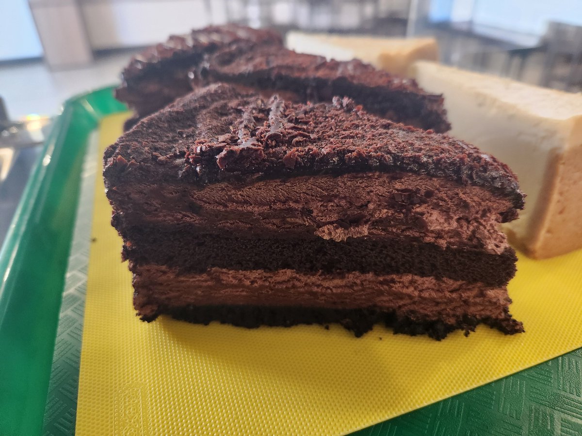 Spudshacks's tweet image. Our Napoleon cake is ready for Friday as well other delicious cakes