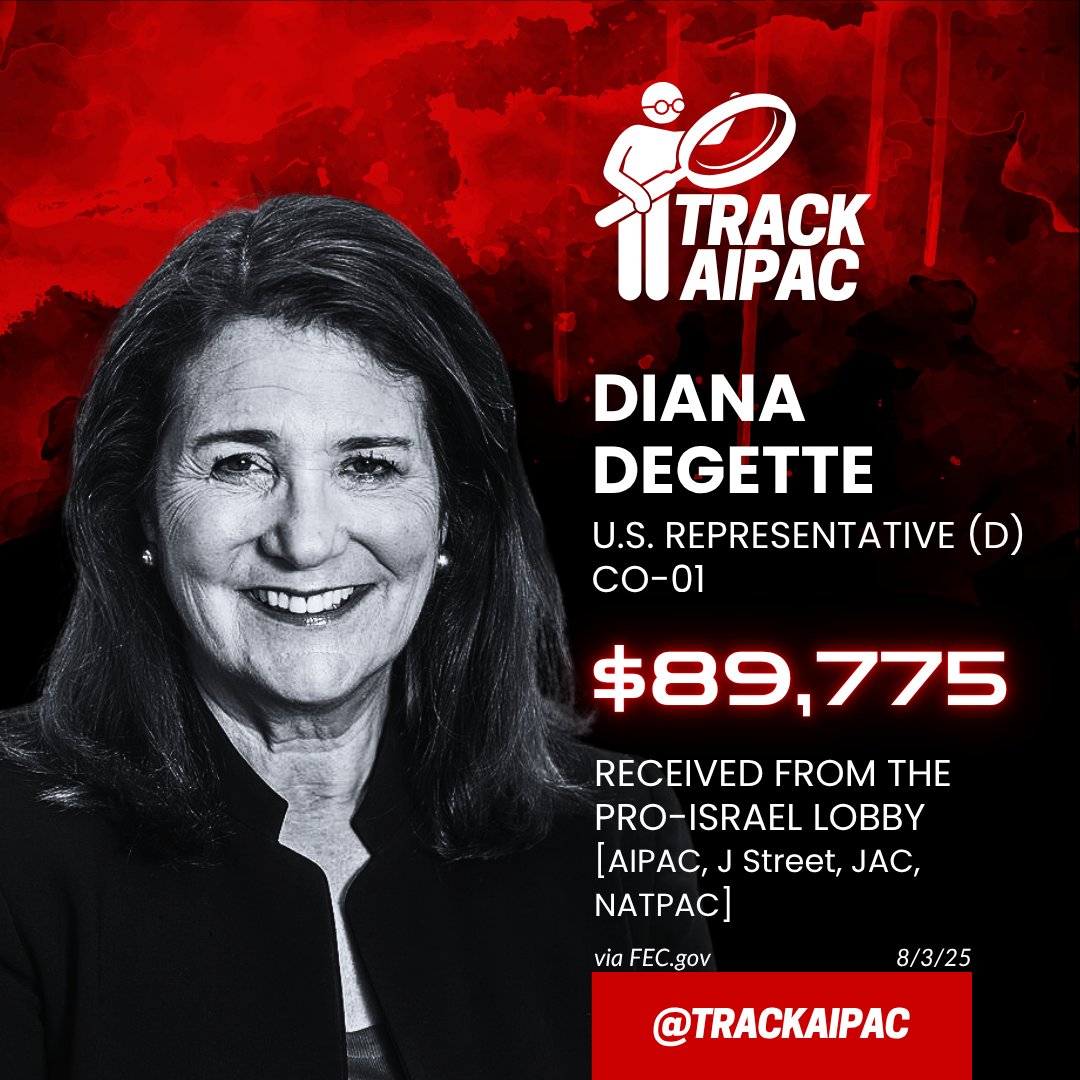 AIPAC Tracker (@trackaipac) on Twitter photo This is the moral clarity we need more of in Congress!
Support <a href="/MelatKirosCO/">Melat Kiros</a> to unseat Rep. Diana DeGette in #CO01! This is the moral clarity we need more of in Congress!
Support <a href="/MelatKirosCO/">Melat Kiros</a> to unseat Rep. Diana DeGette in #CO01!