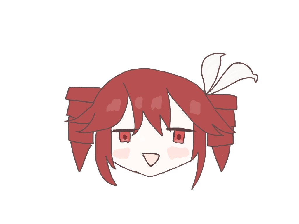 アホ毛描き忘れた絵
 #重音テトイラスト  #重音テト