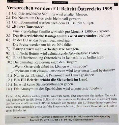 🤔 Das wurde uns versprochen 🤞🇪🇺
🧨 Einfach zum nachdenken 🤨