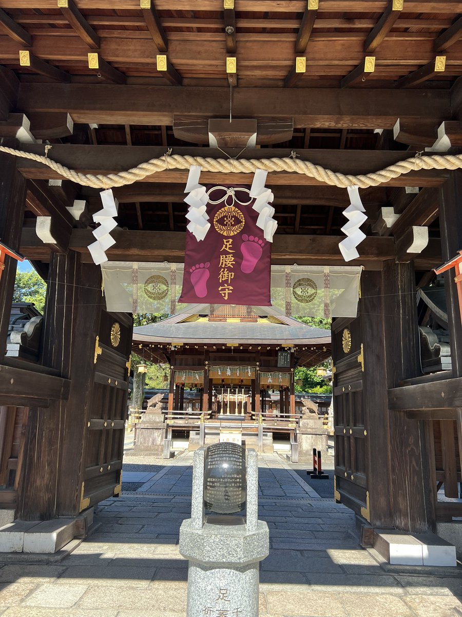 halbon99's tweet image. ここに参拝してから本当に膝の調子がいいんです。
まあ注射の作用かもしれんけど
とにかく膝は治ったっぽい
#護王神社 #足腰御守