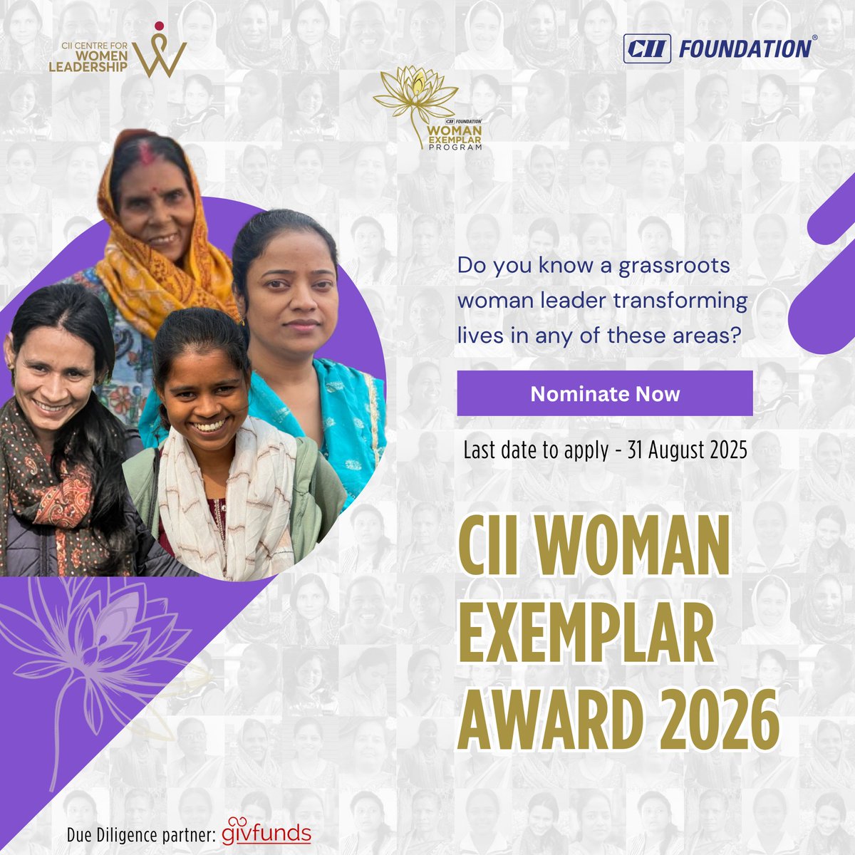 Who Can Apply for the #WomanExemplarAward 2026?

Are you a grassroots woman leader creating real change on the ground? This award is for you if you:

- Have at least 3 years of experience in your area of work
- Are positively impacting the lives of women and children from