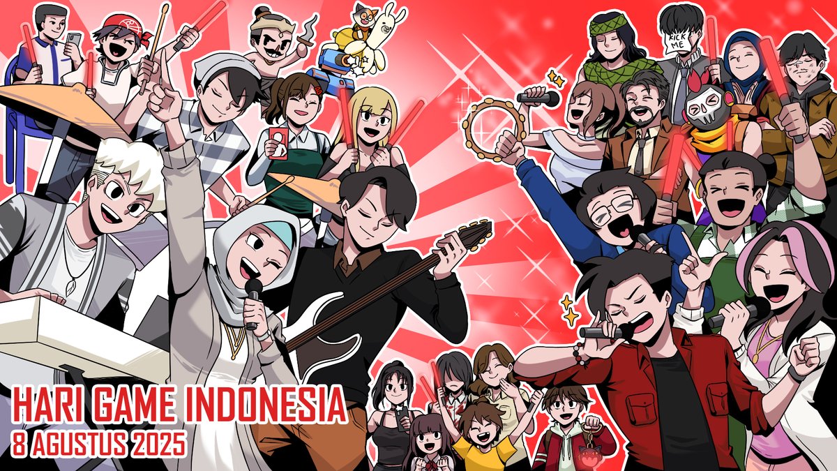 🎮🇮🇩 Hi Geng, Selamat Hari Game Indonesia 2025!
Gak berasa ya, game-game Indonesia sekarang udah makin beragam, kreatif, dan berani tampil beda!
Dari berantem yang serius ke absurd, petualangan mistis ke realistis, sampai simulasi masak sampai jaga toko!
semuanya ada dan makin