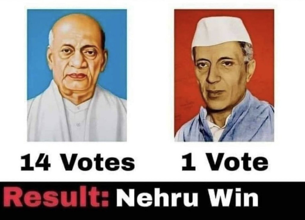 #पहला_वोट_चोर
......
#भारत के अब तक के ज्ञात और लिखित इतिहास में #वोट_चोरी का ऐतिहासिक और कालजयी उदाहरण। 
आदरणीय <a href="/RahulGandhi/">Rahul Gandhi</a>
इस पुनीत परंपरा के #निर्विवाद_नायक हैं।
#VoteChori