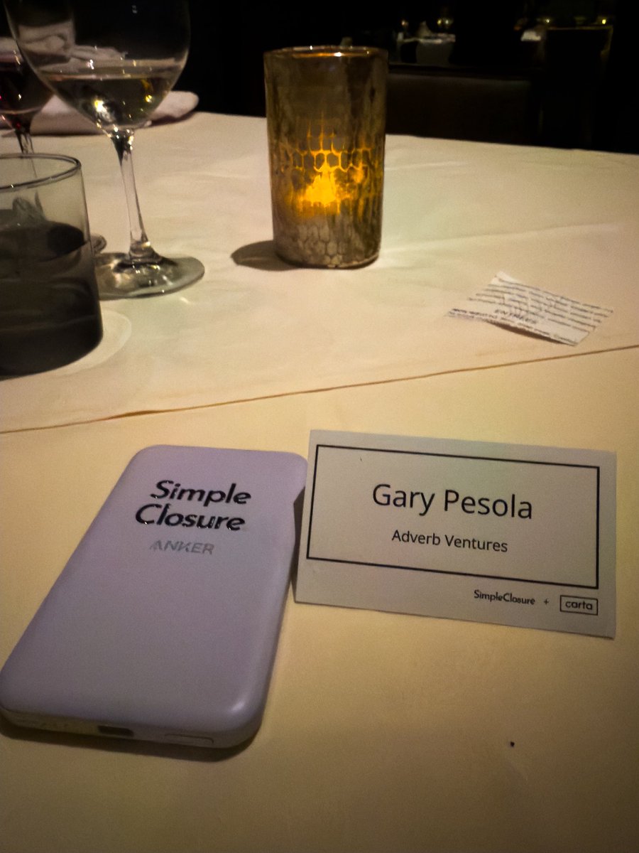 Gary Pesola (@gary_pesola) on Twitter photo Thanks <a href="/carinaoriel/">Carina Oriel ✨</a> for the wonderful evening chatting about how to help founders navigate some of the toughest moments <a href="/Simple_Closure/">SimpleClosure</a>, <a href="/cartainc/">Carta</a> Thanks <a href="/carinaoriel/">Carina Oriel ✨</a> for the wonderful evening chatting about how to help founders navigate some of the toughest moments <a href="/Simple_Closure/">SimpleClosure</a>, <a href="/cartainc/">Carta</a>