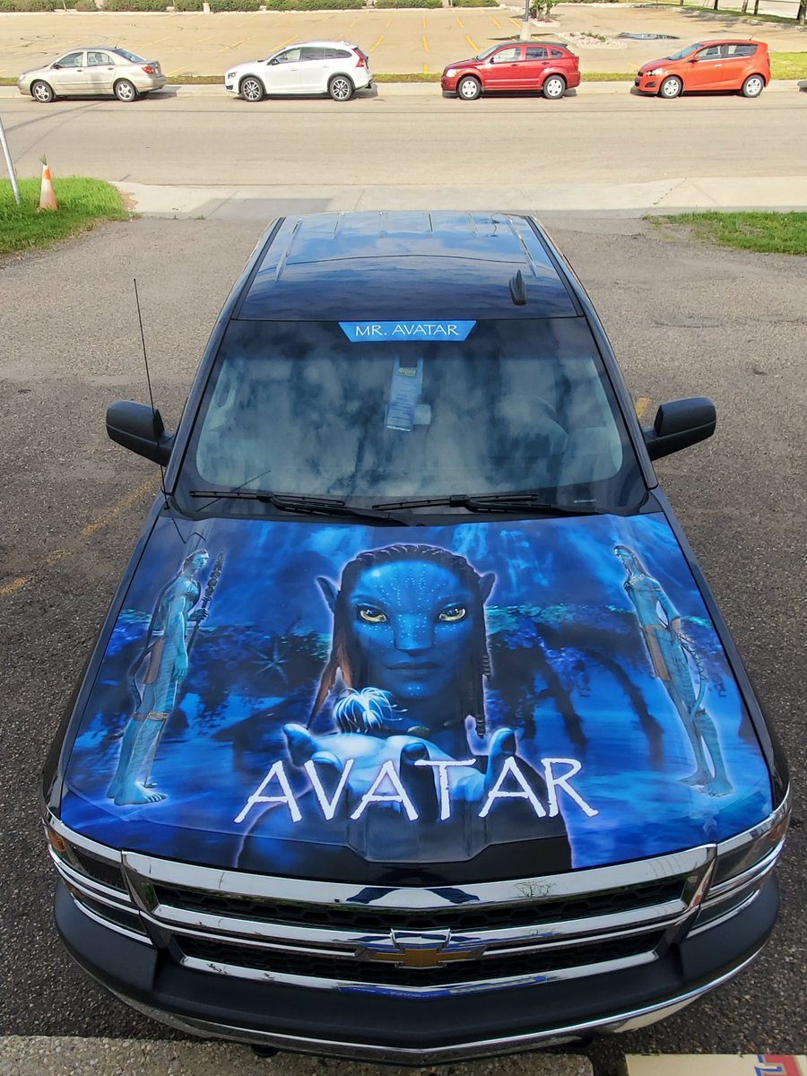 Old hood and the new one