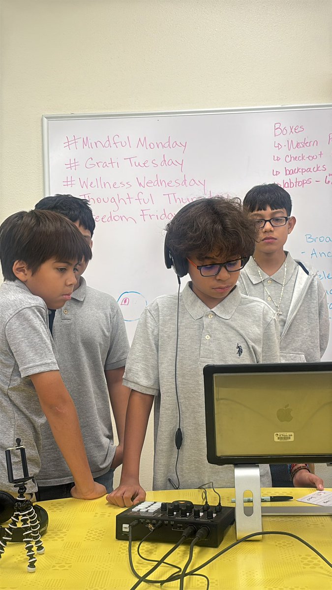 Our Guillen MS Broadcast Team is off to an amazing start! 🎥📺 Today’s episode gives you a sneak peek at the upcoming House Selection for House Mania! 🏠🔥 #RCA #BreakTheCycle #AccountabilityEqualsLove