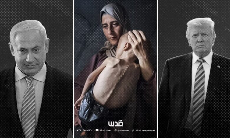 #Netanyahu Denies Starvation in #Gaza as #Trump Acknowledges “Real Starvation”自 2023 年 10 月种族灭绝开始以来，共有 147 人因饥饿和营养不良而死亡，其中包括 88 名儿童。“大规模饥荒”正在加沙蔓延，由于以色列继续阻止援助物资进入已超过四个月，加沙地区的同胞们正因饥饿而日渐消瘦。