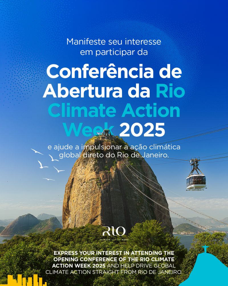 A Conferência de Abertura da RCAW será realizada na segunda-feira, 25 de agosto, com transmissão ao vivo. No entanto, a participação presencial será exclusiva para convidados.

Se você tem interesse em estar presente, manifeste seu interesse e aguarde a confirmação por e-mail.