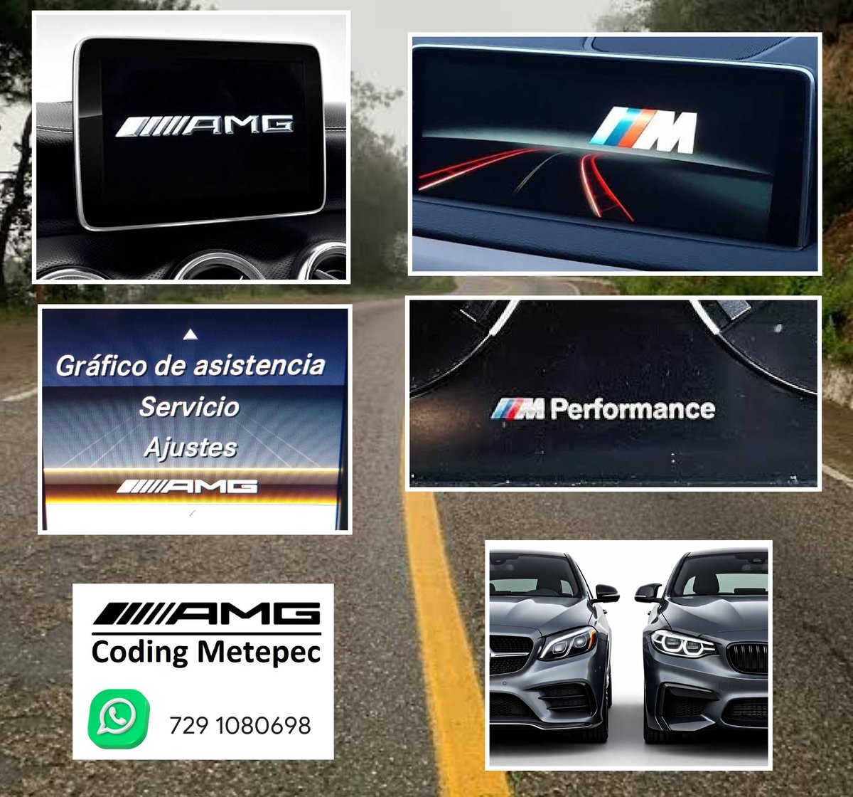 BMWCodingMetepe's tweet image. 🏁 ¿Te gustaría un diseño deportivo? 🖥️ Animaciones
///M Performance para BMW y /////AMG para Mercedes-Benz en display central y cuadro de instrumentos.
📞 Contáctanos para más información.
🏁 Hazlo diferente!
wa.me/527291080698
BMW Coding Metepec
Toluca, Méx.