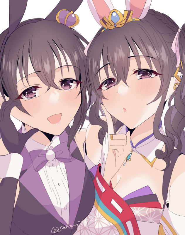 「バニ肇一周年祭りらしい」|さんずい🌸のイラスト