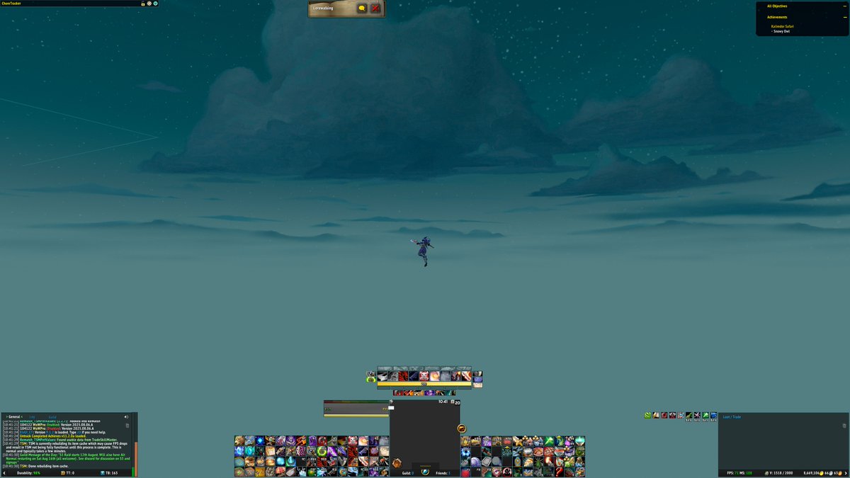 dportela's tweet photo. @BlizzardCS This is my Lorewalking experience...as Arthas I try to go to talk to Jaina and I fall through the world. Over and over. https://t.co/ocfim5dJbx