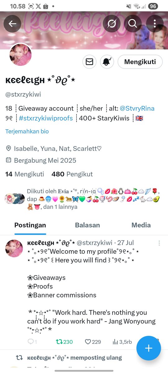 Yuvié 🍰🍧🍄🎀 tweet media