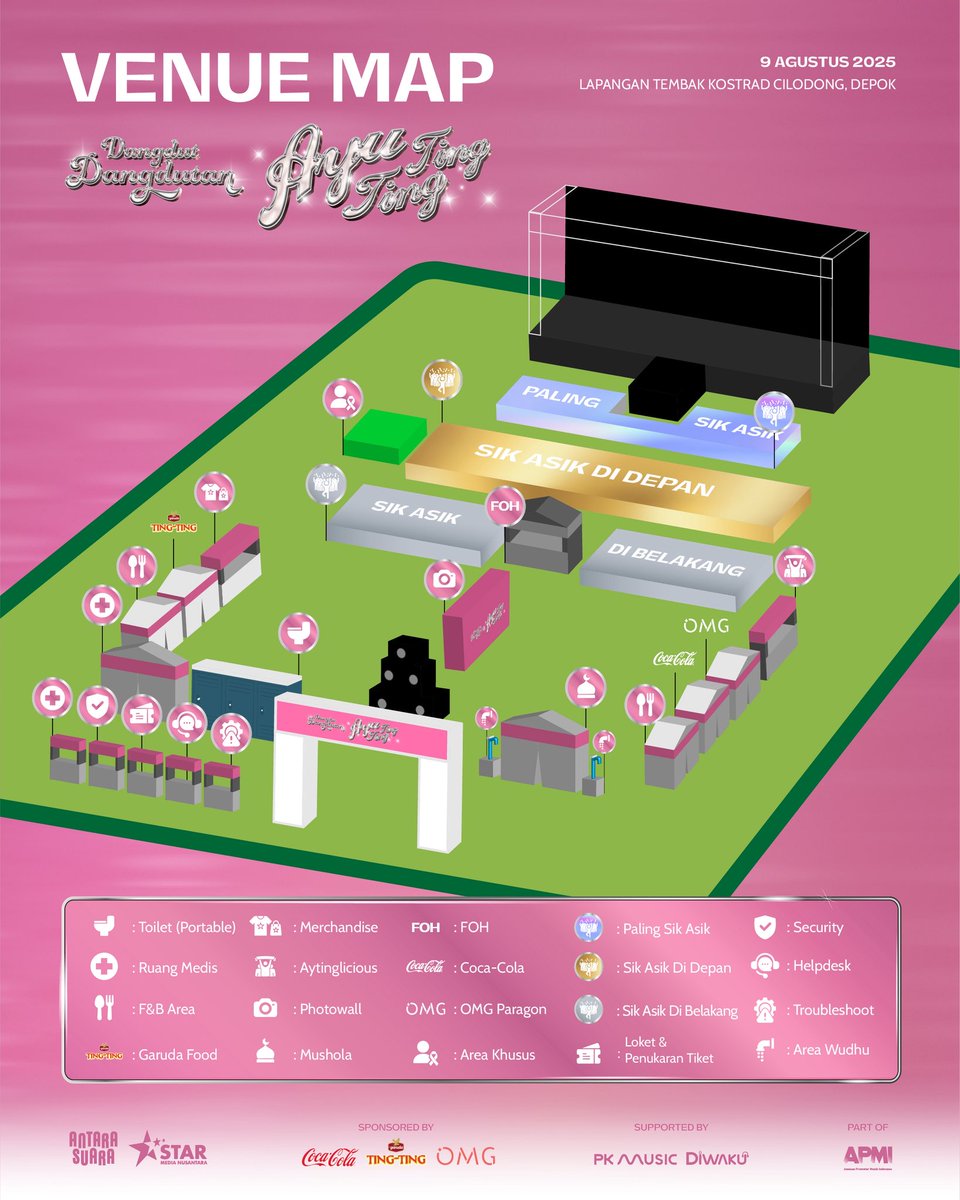 ‼️WARGA JAKARTAAAA DAN SEKITARNYAA‼️

Ada yang mau nonton ratu Depok Ayu Ting-Ting gak besokk?

Ada 2 tiket kelas Paling Sik Asik buat yang besok bener bener mau nonton nihh. Cukup RT dan reply paling asikk, pemenang dikabarin nanti malemm