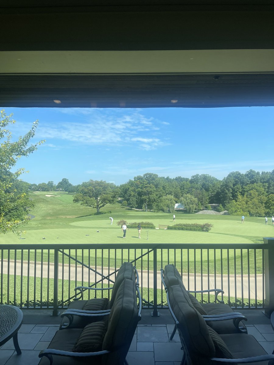 Was invited on another bucket list golf trip this week. Went to Muirfield Village with a crew of 8 from Chicago. Awesome trip. The post round hot tub/steam/shower with a chocolate shake was second to none. 80-78 and never want to play the par 3 12th again 😂