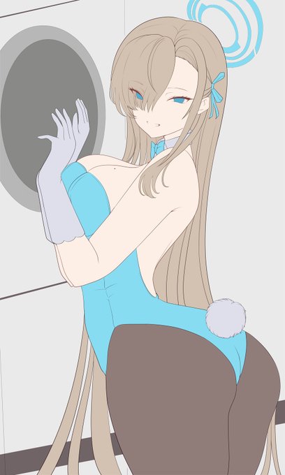 数日中にpixivに上げようと思います。 
#一之瀬アスナ #ブルアカ 