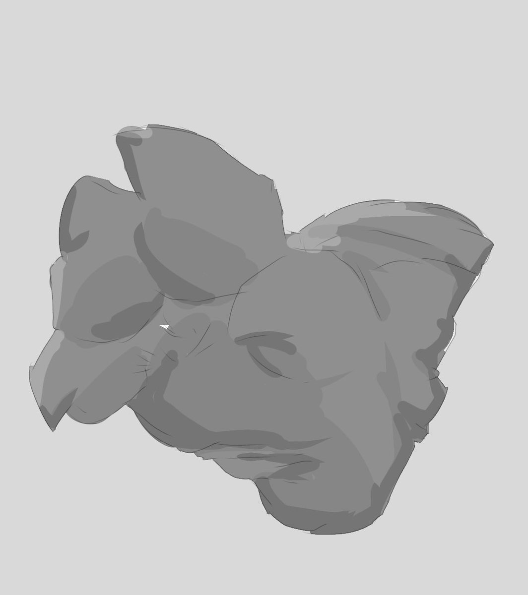 oversized red dergy with soft paws (@ashenfluff4546) on Twitter photo Felt bored have sock Felt bored have sock
