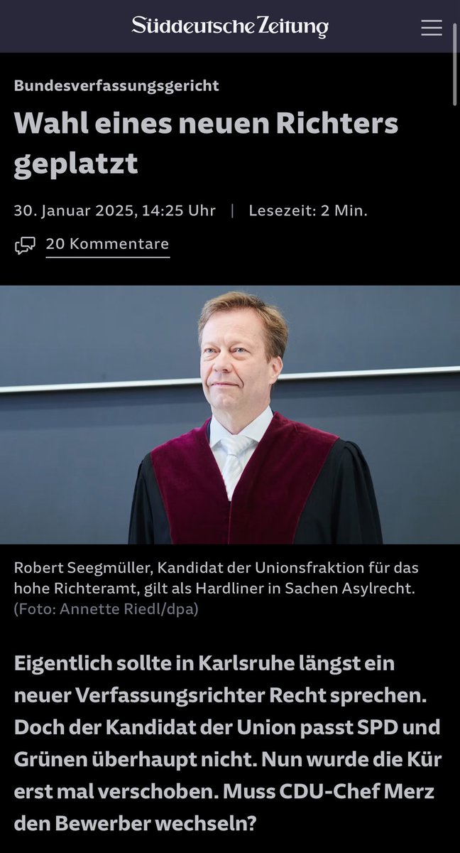 Wo war da eigentlich die Aufregung über diesen „ungeheuerlichen Vorgang“?