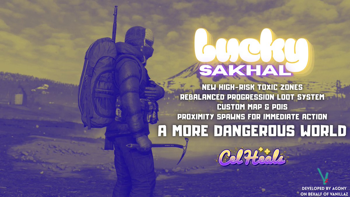 It's been a long time coming, but I am excited to announce my open playtest of a re-done Sakhal in #DayZ !!! Open Playtest Aug 9-17/25!!!   
 
Can you handle the elements and PvP?! I'd love to hear your feedback!                             

 IP: 206.53.0.23:2302