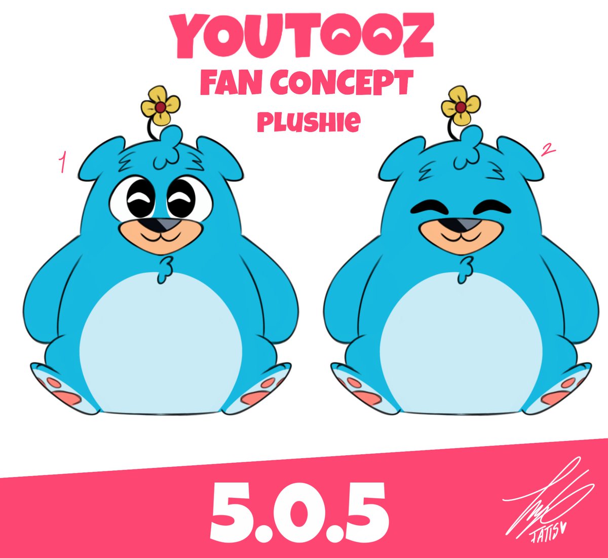 A small fan concept that I had in mind around #Villainous , a <a href="/youtooz/">youtooz</a>  plushie from 505!!

If it receives a lot of love, I'll publish other fan concepts of Dementia and Dr.Flug 😉✨