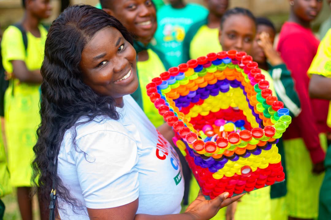 The Dream Hunt Environmental Club at Ebenezer Senior High School is making remarkable strides through their eco-innovation projects transforming waste into practical, creative solutions.

#Sustainability #YouthInnovation #CircularEconomy #ClimateAction #WasteToWealth  #SDGs