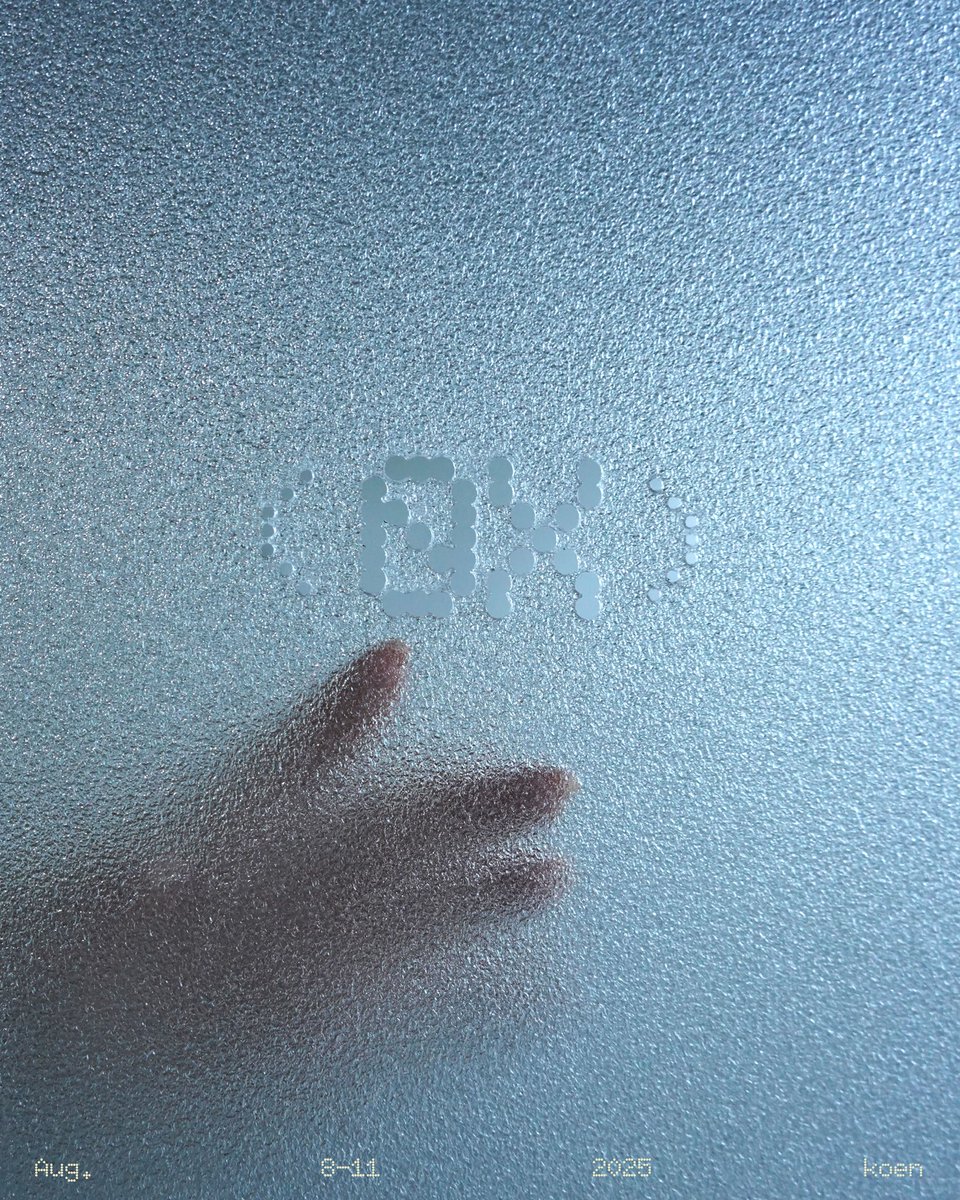 本日からグループ展です!!

〔 0x 〕

2025.8/8(fri) - 2025.8/11 (mon)  12:00-18:00

reception  8/8(Fri) 18:00 - 20:00

〔 artist 〕
河津快
心　
小船　
鈴木崇志　
妹尾 亮太　
水間るう　
盛尾悠介　

〔 curatorial support 〕
｛｝(cacco) 
川口 遼大 
道前 碧 

〔 design 〕
心　
鈴木崇志