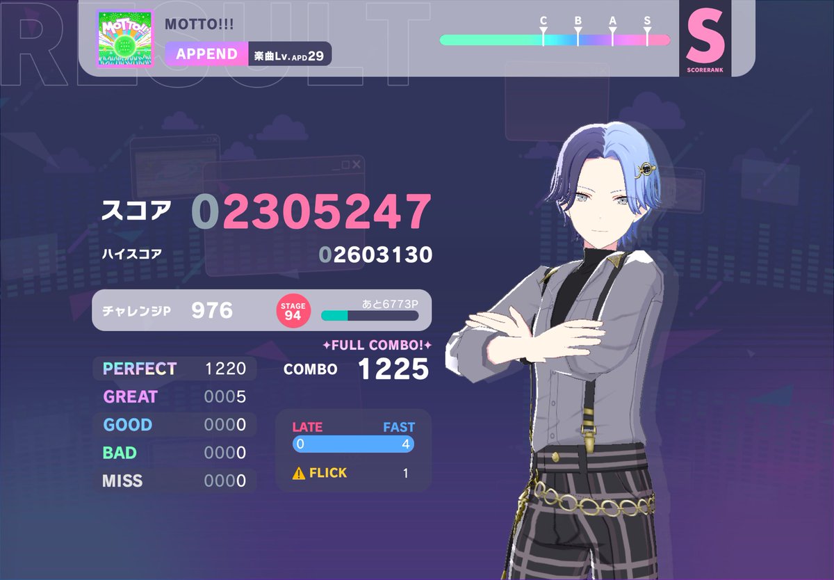 Motto!!! 初見！

こいつAP難易度高そう