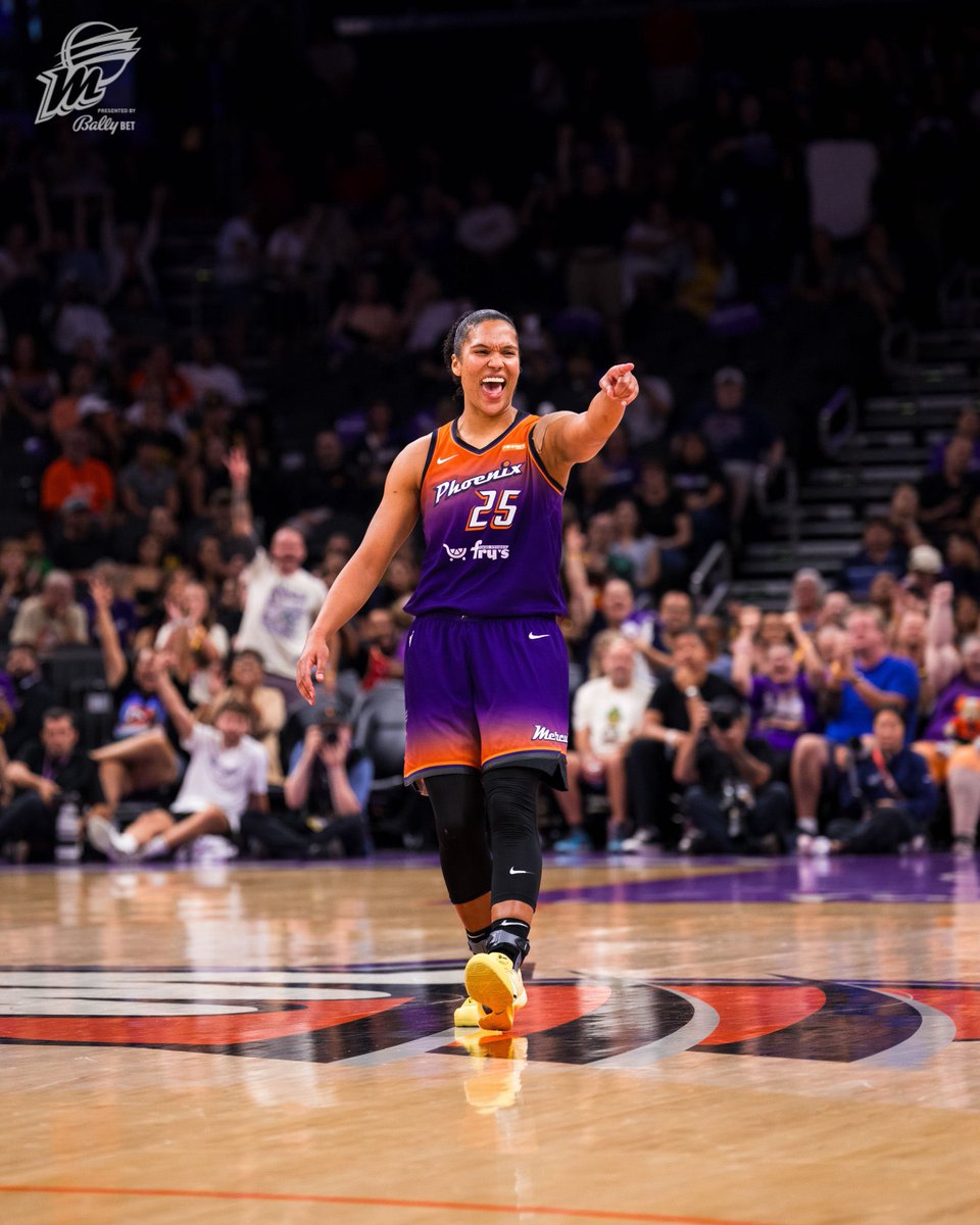 Beating the Fever by 30+
Their fanbase is rather quiet right now 
AT getting her 3rd straight triple double
DB having a great game

That’s a good night