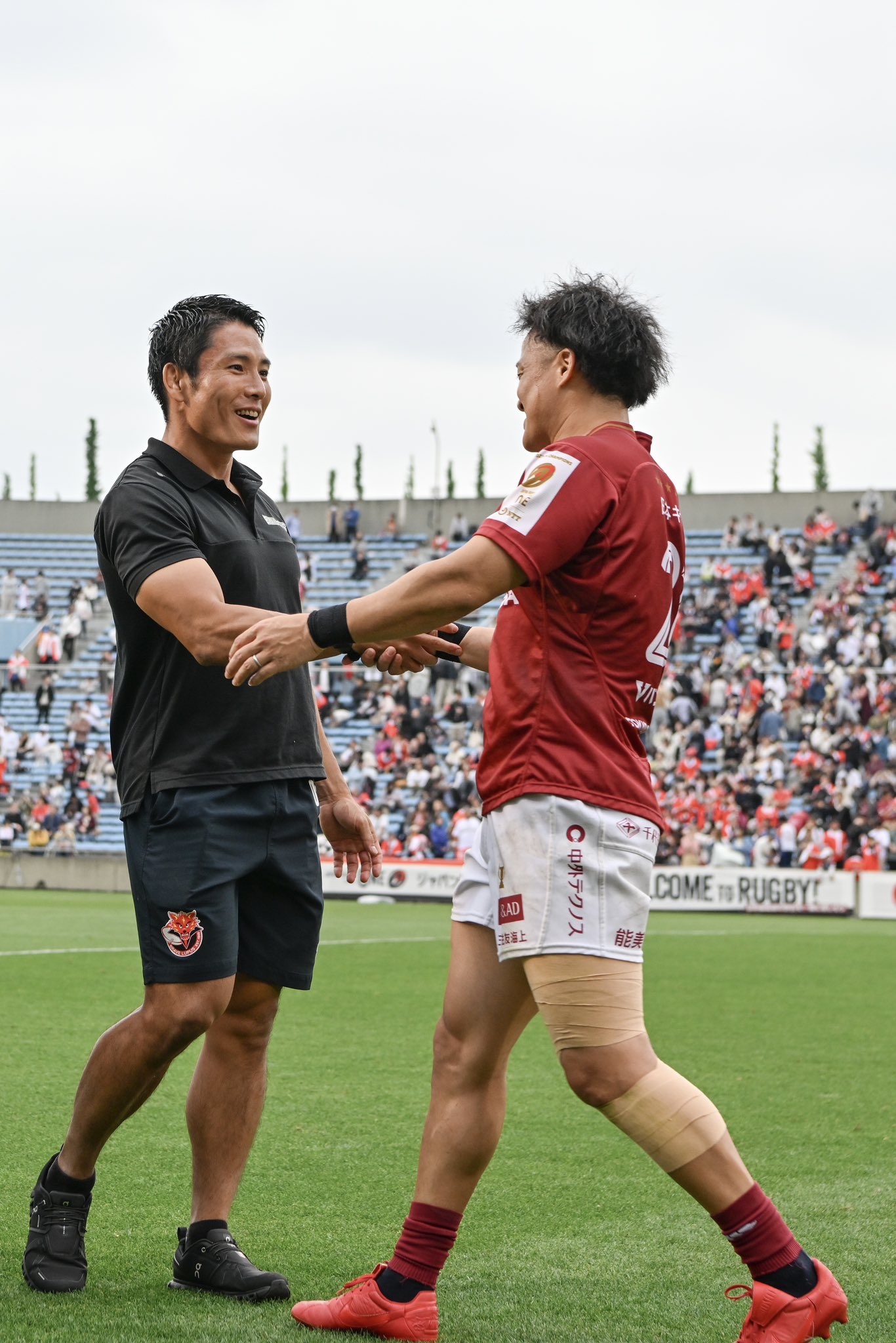 東芝ブレイブルーパス・ピステ 元気にやっとります🔥🐺 . #東芝ブレイブルーパス東京 #プレー中