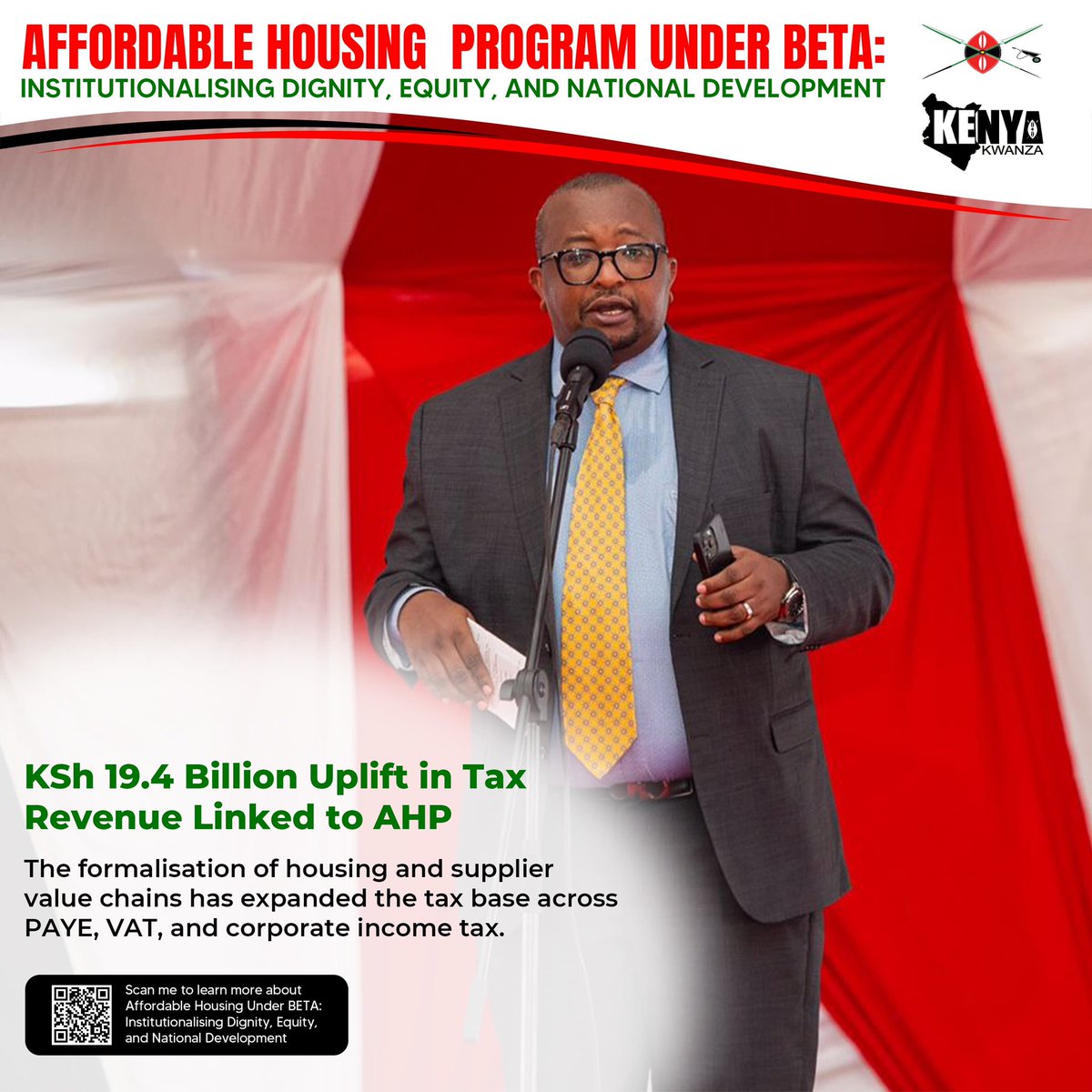 Did you Know?

Construction’s share of GDP rose from 5.7% in 2022 to 6.4% in 2024
•KRA collected KSh 19.4B more from real estate-linked taxes
•Affordable Housing Program ccounts for 47% of public construction in 2024.
