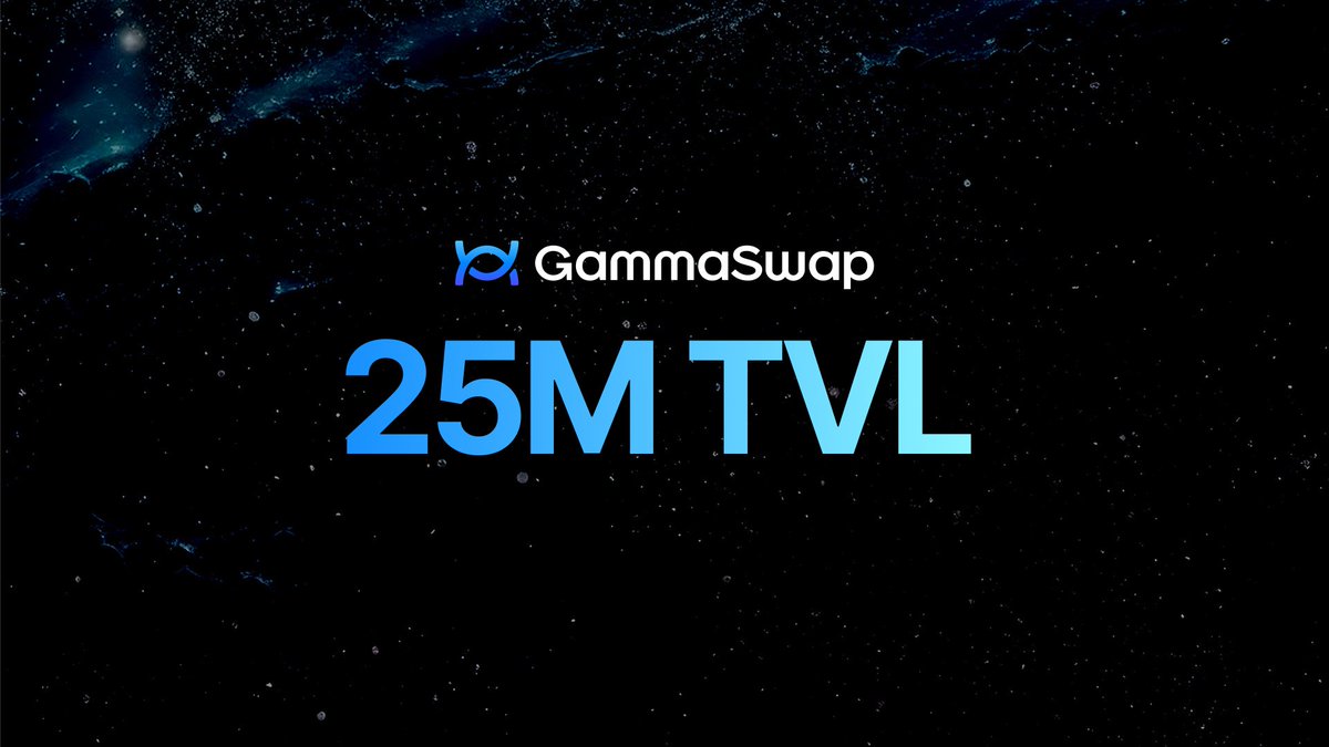 GammaSwap has hit 25M in TVL! 

Imagine what happens when we launch more yield tokens like gBTC, gUSDC and...gPendle??