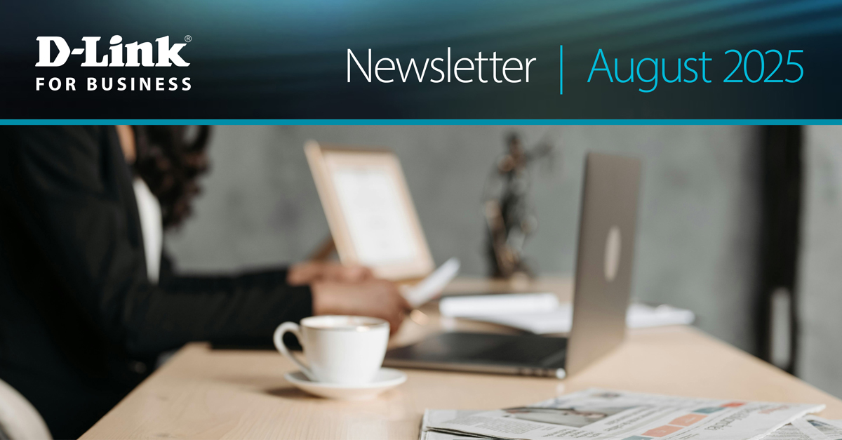 DLinkAustralia's tweet image. D-Link FOR BUSINESS | August Newsletter
Check out our new arrivals, special offers, and training — including the new DCNI Workshop joining the DCNE course.

👉 Read it here: bit.ly/49PwDat 

#DLinkForBusiness #NetworkingSolutions #DCNITraining
