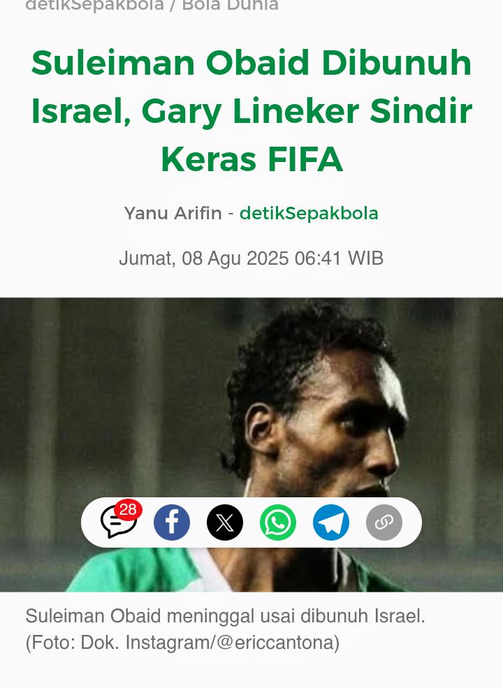 #bannedIFA <a href="/FIFAcom/">FIFA</a>  or  <a href="/UEFA/">UEFA</a> Can help world peace by punishing #IsraeliWarCrimes  #suleimanobeid #stopgenocide #FreePalestine #FootballNews