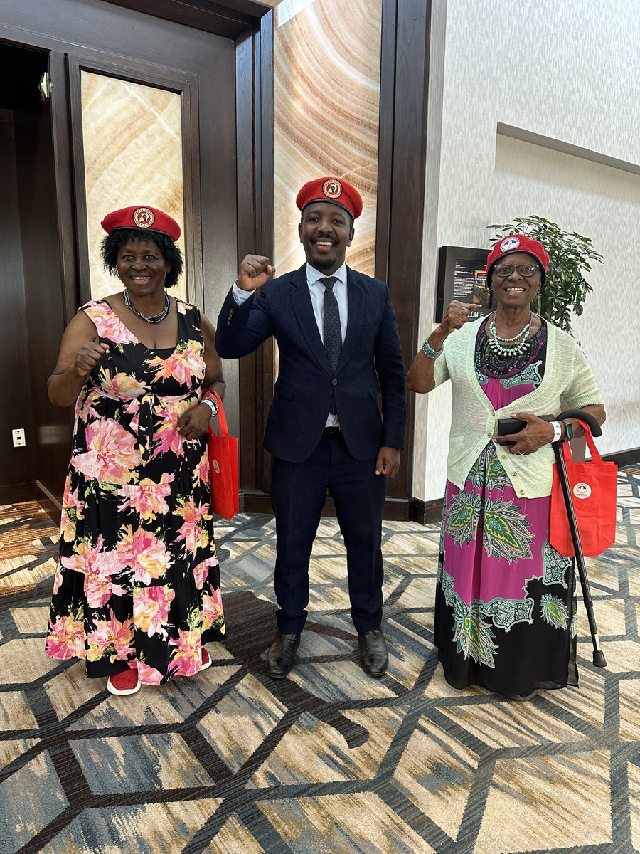 Them: Bobi Wine is supported by only young people. 

Me: Not according to what I see. 

In the words of Common &amp;  John Legend.

The biggest weapon is to stay peaceful
We sing, our music is the cuts that we bleed through
Somewhere in the dream we had an epiphany
Now we right the