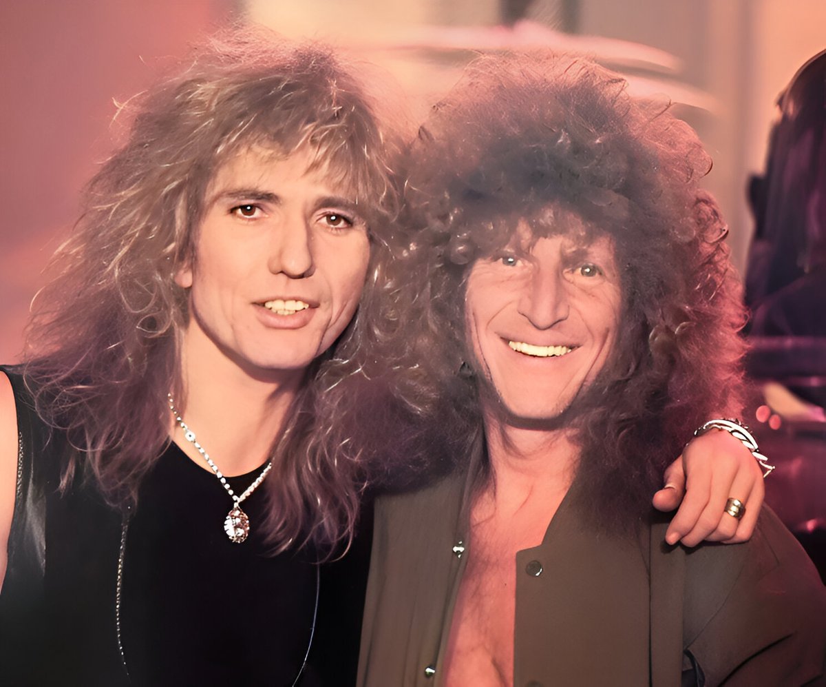 whitesnakeblog's tweet image. Legends: David Coverdale &amp;amp; Tommy Aldridge 🔥🐍